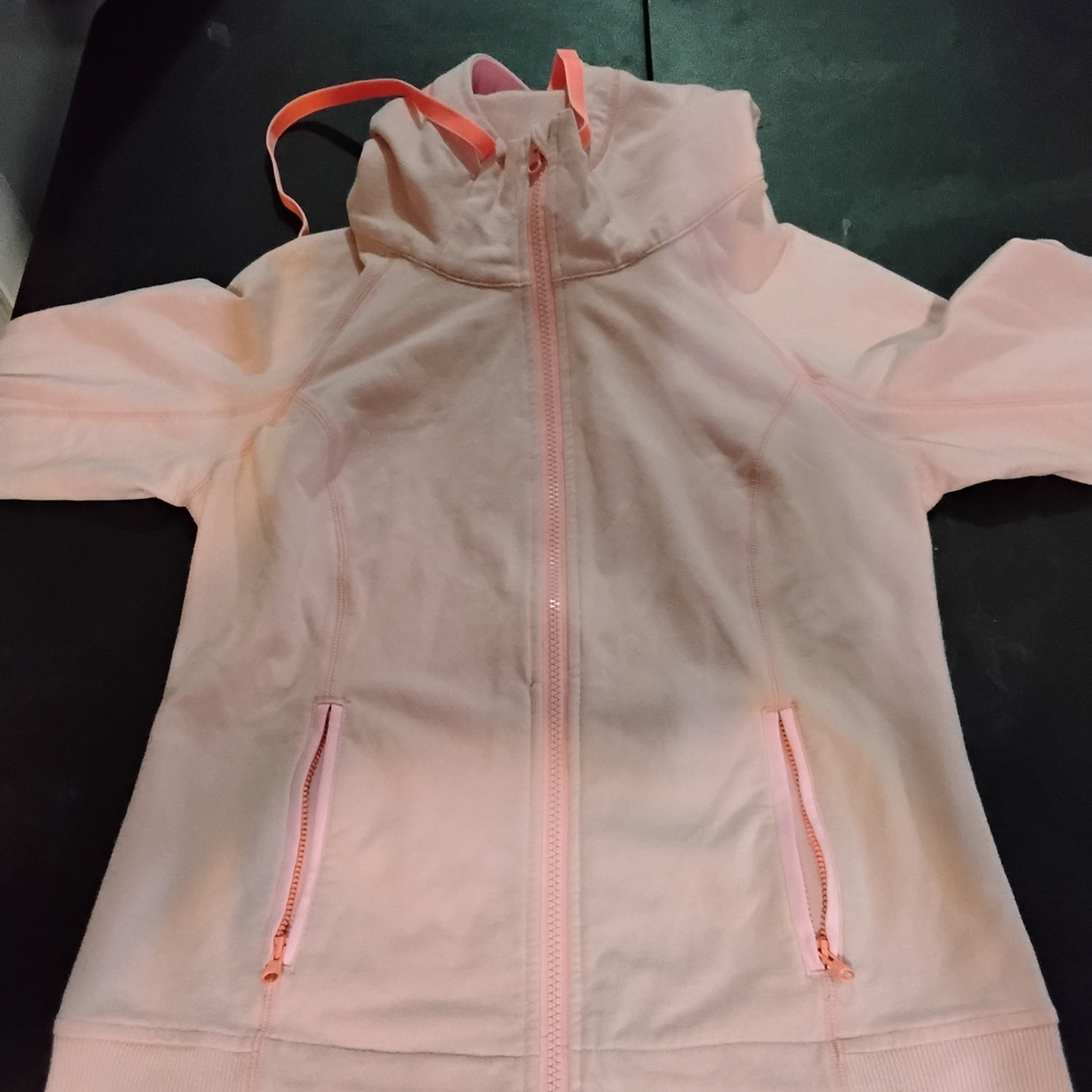 Lululemon  Zip  Pink Hoodie